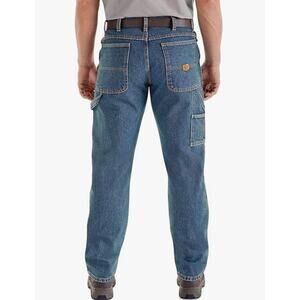 Size: 40W x 32L Red Kap Men's Loose-Fit Dungaree Jeans Hammer Loop- NWOT